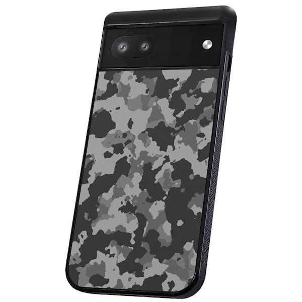 Google Pixel 6A - Deksel/Mobildeksel Kamuflasje