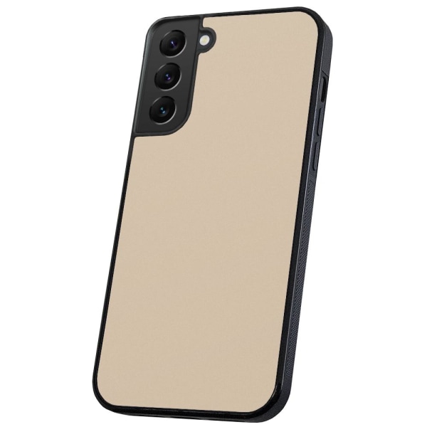 Samsung Galaxy S22 - Cover/Mobilcover Beige Beige