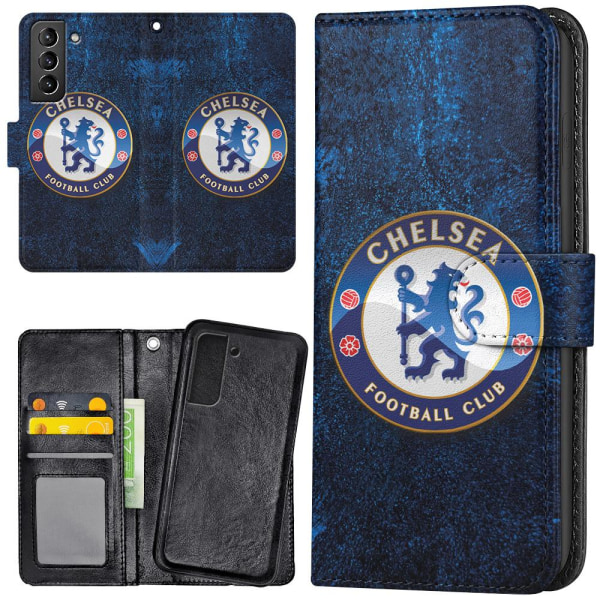 Samsung Galaxy S21 FE 5G - Plånboksfodral/Skal Chelsea multifärg