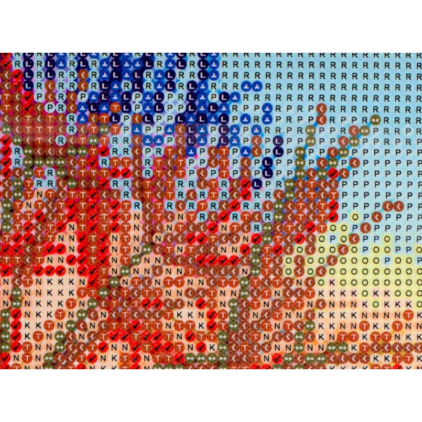 Diamond Painting / DIY 5D Diamantmålning - 30x40cm - Maskros