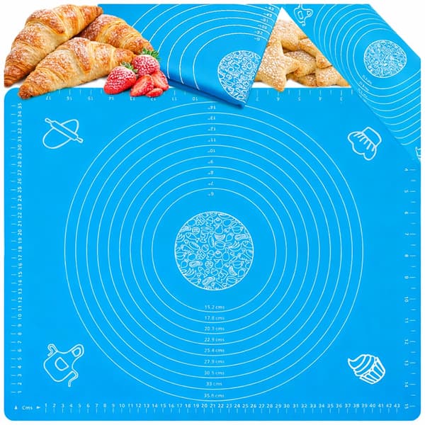 Bakmatta silikon 50 x 40 cm Blue