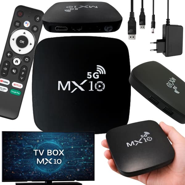 Android TV box 4K Wi-Fi 5G 2/16GB