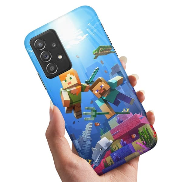 Deksel / Mobildeksel til Samsung Galaxy A32 5G - Minecraft