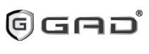 Kättinglås GAD Matrix-SL 7 x 1100 mm blå