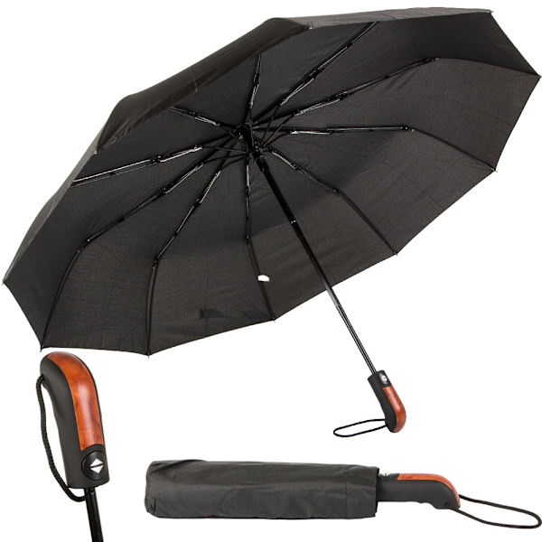 Paraply hopfällbart paraply automatisk unisex