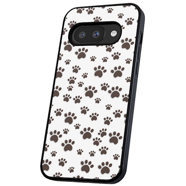 Google Pixel 9A - Skal/Mobilskal Paw Pattern
