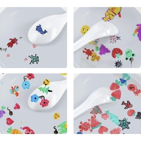 Magiske vannpenner for barn - 12 stk Multicolor