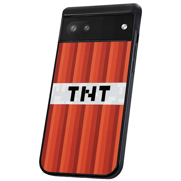 Google Pixel 6 - Deksel/Mobildeksel Minecraft TNT