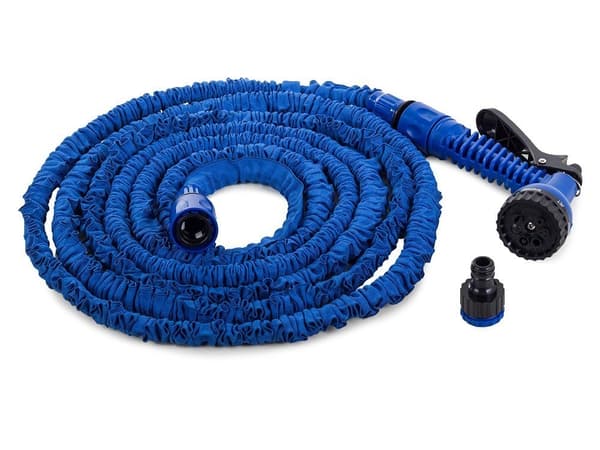 Trädgårdsslang med Strålpistol - 15 meter Blue