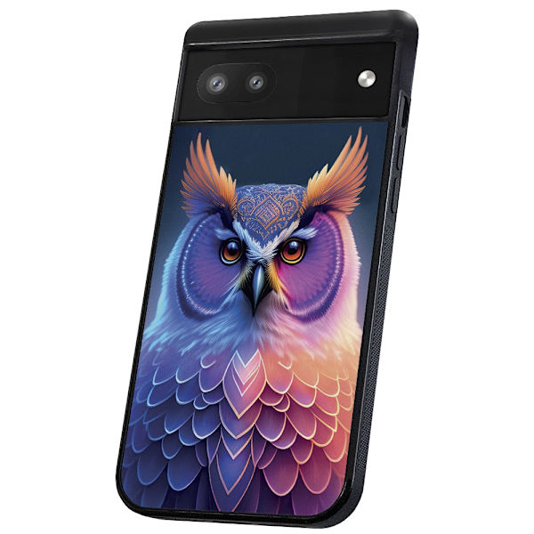 Google Pixel 6A - Skal/Mobilskal Uggla