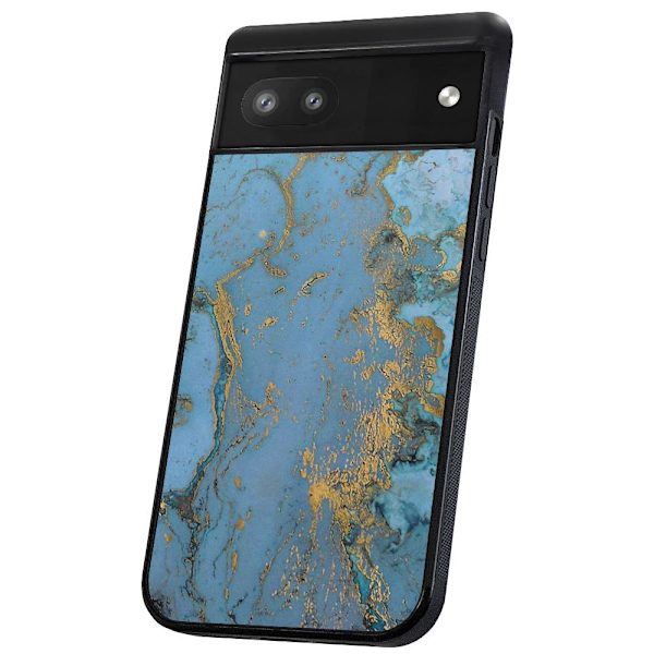 Google Pixel 6A - Deksel/Mobildeksel Marmor