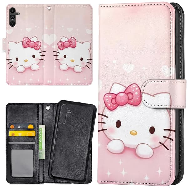 Samsung Galaxy S25 FE - Lommebok Deksel Kitty