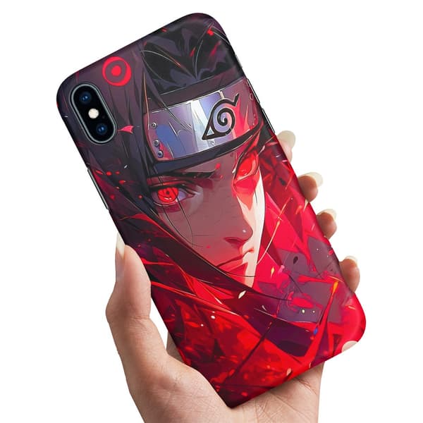 Cover / Mobilcover til iPhone X / XS - Sasuke Naruto