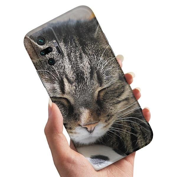 Xiaomi Redmi Note 10 Pro - Skal/Mobilskal Sovande Katt