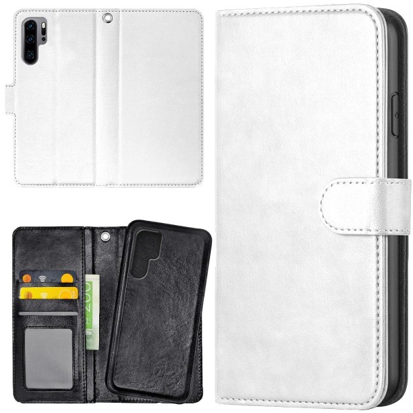 Samsung Galaxy Note 10 - Lommebok Deksel Hvit White