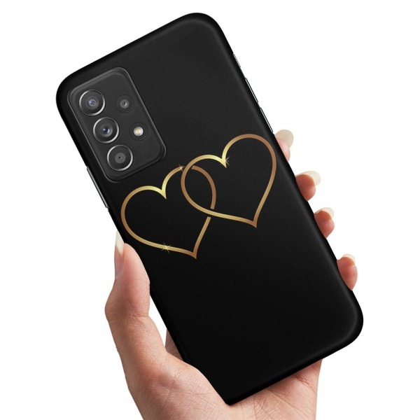 Samsung Galaxy A13 4G - Cover/Mobilcover Double Hearts
