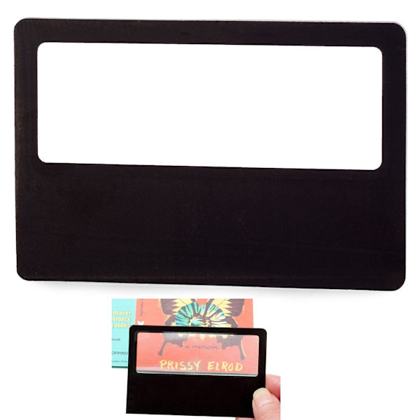 Förstoringsglas - 85x55mm - Förstoring 1x-5x