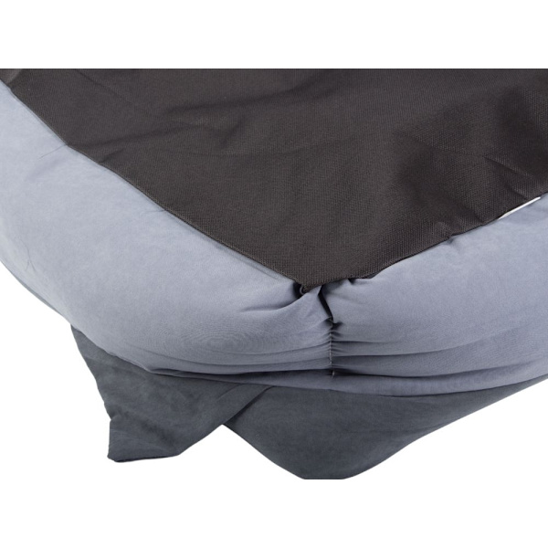 Hundbädd katt mjuk bädd soffa soffa kudde medium Blå/blå