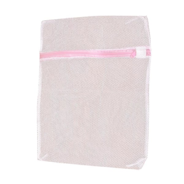 2-Pack - 30x40 cm Vaskepose / Taske til sokker, bh'er og undertøj White