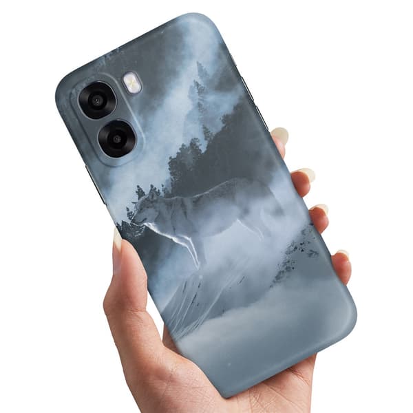 Skal / Mobilskal till Oppo A6x 5G - Arctic Wolf