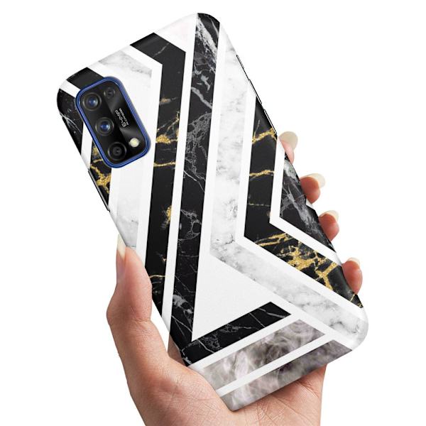 Realme 7 Pro - Deksel/Mobildeksel Krokete Mønster