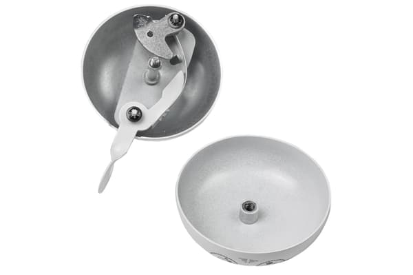 Cykelklocka 80 mm svart