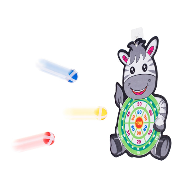 Kardborre dart spel säkert dart mål zebra