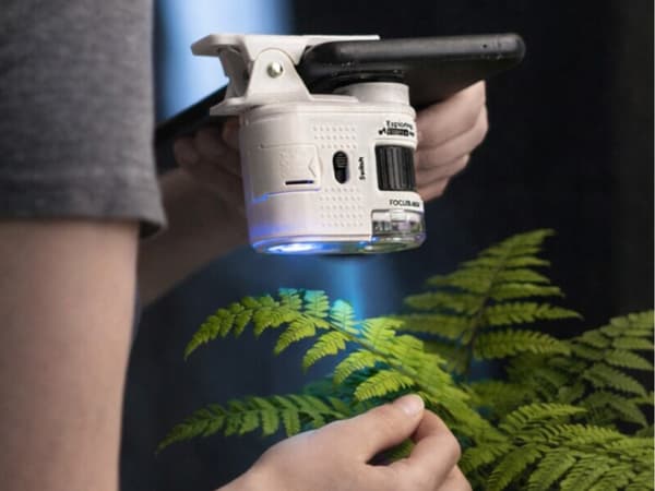 Mikroskop mobil 80x LED UV