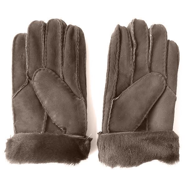 Vantar / Varma Handskar - Läder Brown
