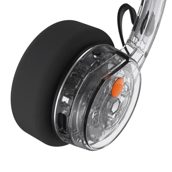 Mondo Freestyle On-Ear BT Headset Transparent