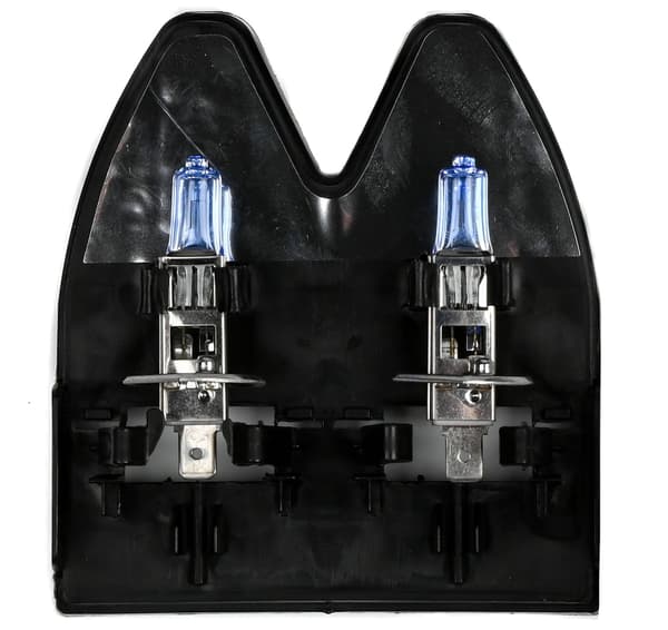 Bilglödlampa H1 12V 55W xenon blå 2 st E4