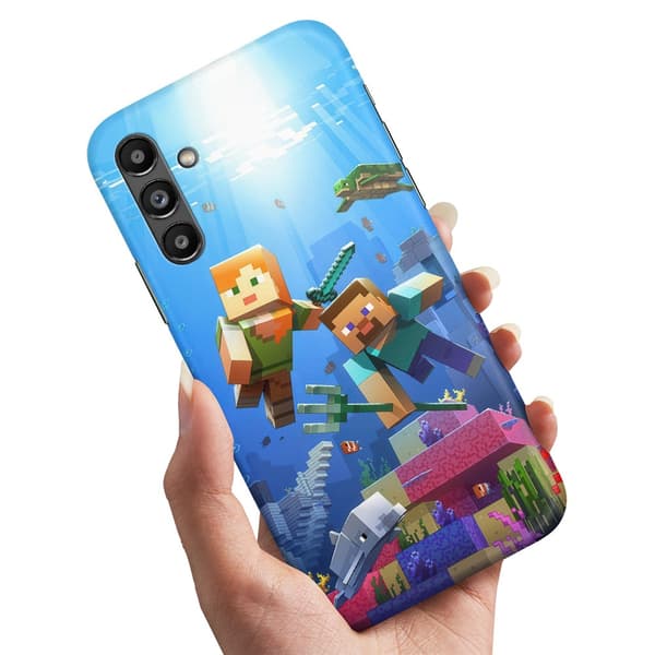 Skal / Mobilskal till Samsung Galaxy S24 - Minecraft