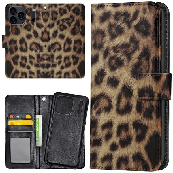 iPhone 17 / 18 Pro Max - Mobilcover/Etui Cover Leopard