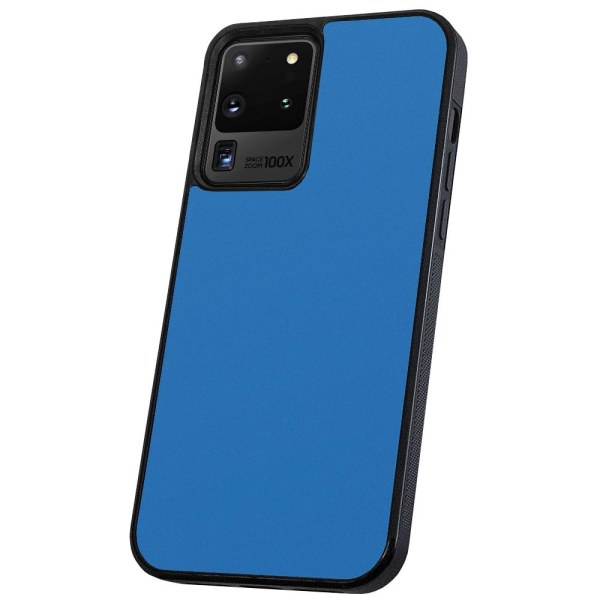 Samsung Galaxy S20 Ultra - Cover/Mobilcover Blå