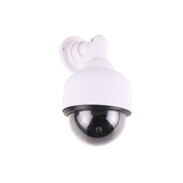 Falsk overvågningskamera - Dummy-kamera med LED White