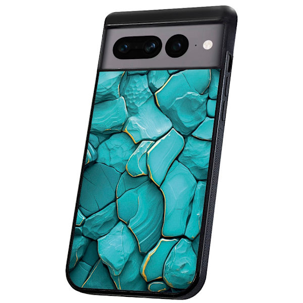 Google Pixel 8A - Deksel/Mobildeksel Stones