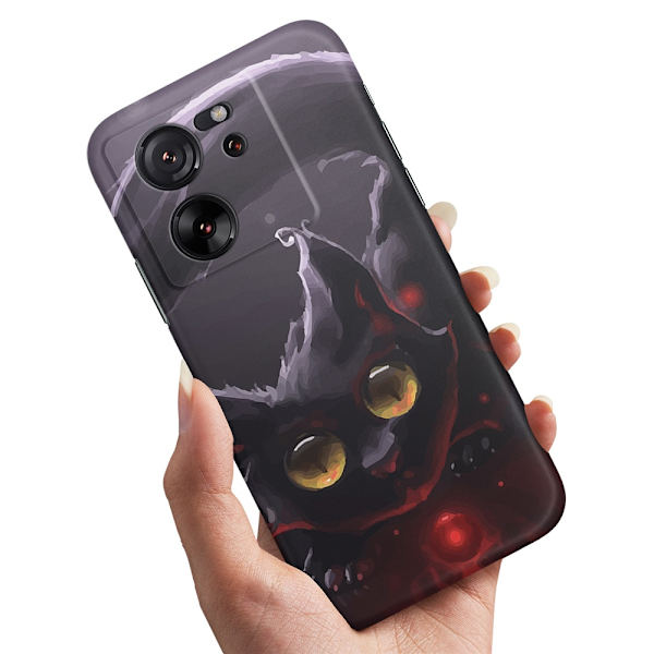 Xiaomi 13T/13T Pro - Skal/Mobilskal Svart Katt