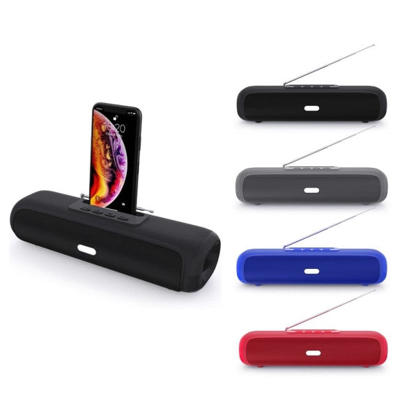 Portabel Bluetooth Högtalare/Soundbar - Välj färg grå