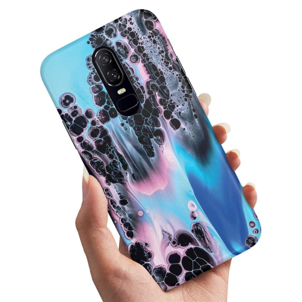 OnePlus 7 - Deksel/Mobildeksel Marmor Multicolor