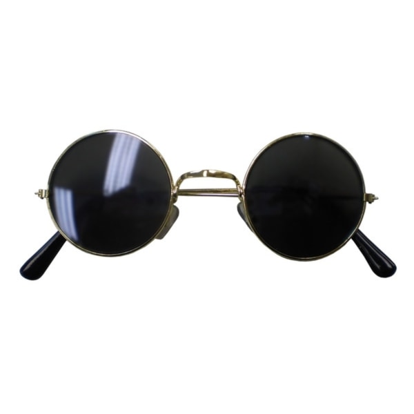 John Lennon / Runde sorte briller - Halloween & Masquerade