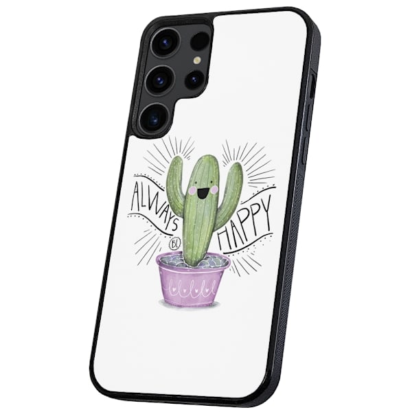 Samsung Galaxy S24 Ultra - Skal/Mobilskal Happy Cactus