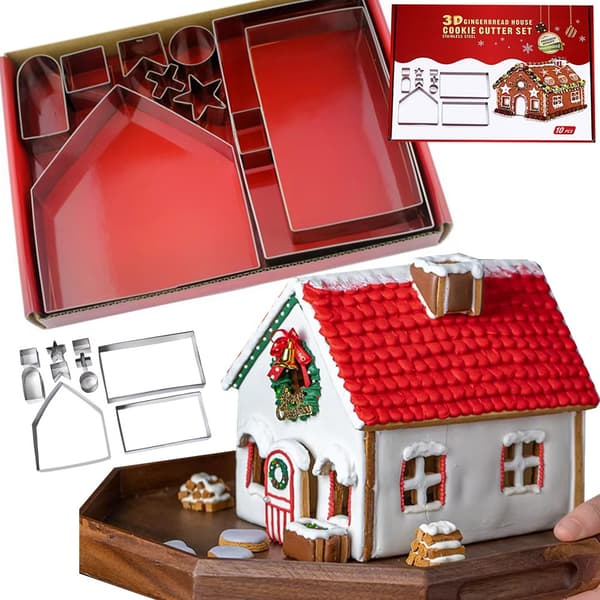 Pepparkakshus jul pepparkaksskärare julkrubba koja