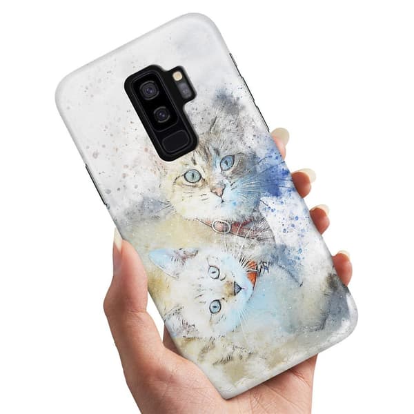 Deksel / Mobildeksel til Samsung Galaxy S9 Plus - Katter