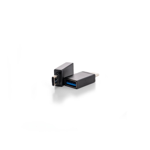 2-Kpl - Macbook-Sovitin - Thunderbolt 3 - USB 3.0 Black