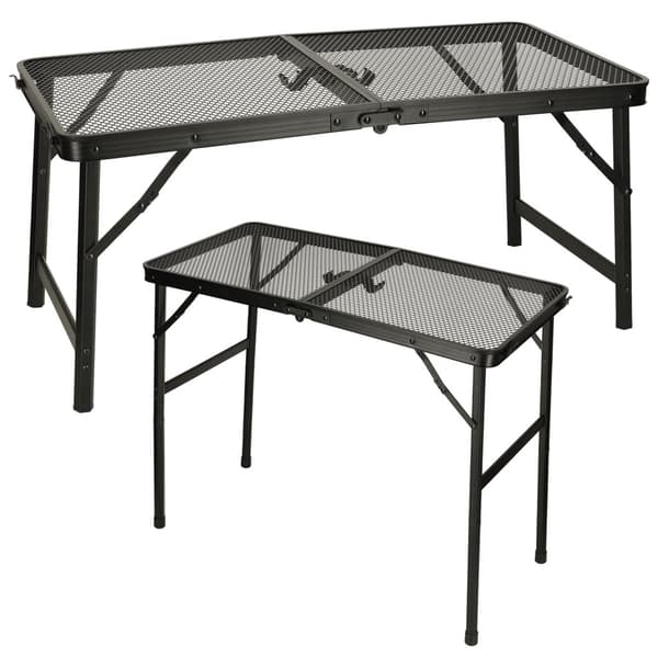 Campingbord 88x60x40x27 cm