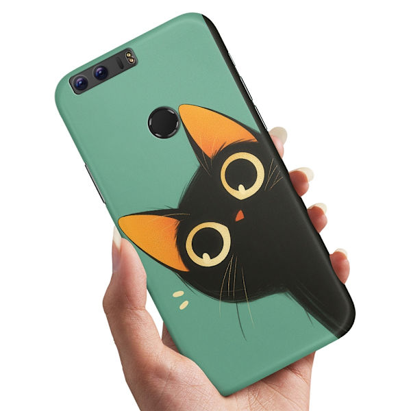 Deksel / Mobildeksel til Huawei Honor 8 - Cat