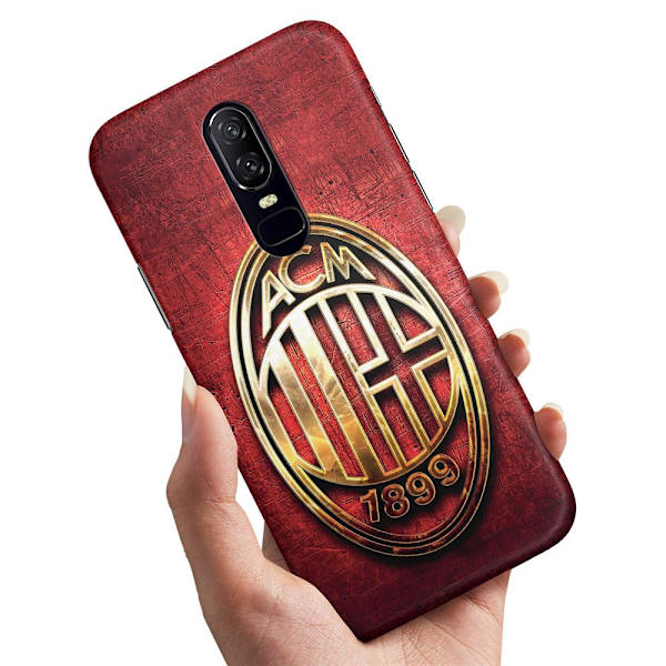 Deksel / Mobildeksel til OnePlus 7 - A.C Milan