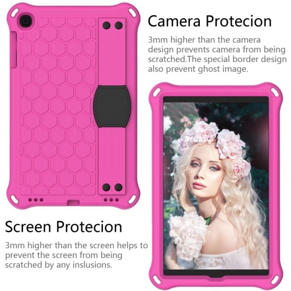 iPad Mini 1/2/3/4/5 - Beskyttelsesdeksel - Rosa/Sort