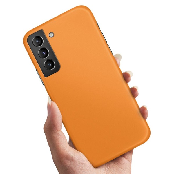 Samsung Galaxy S21 - Cover/Mobilcover Orange Orange