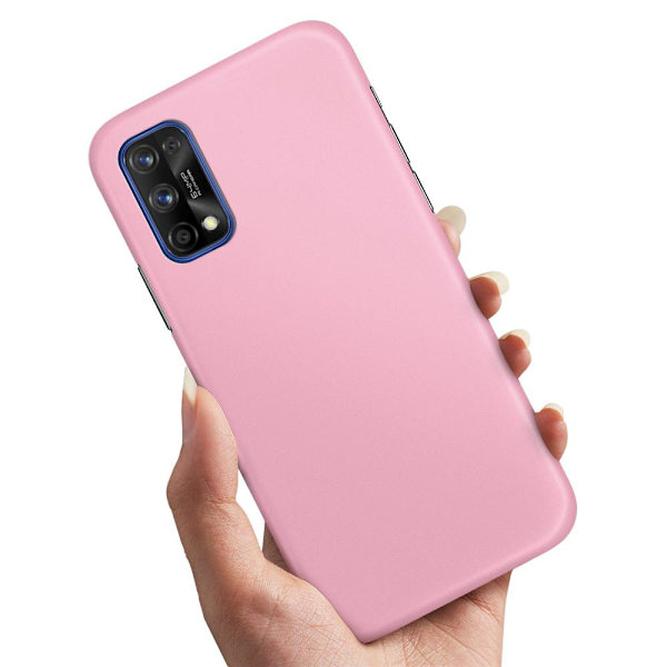 Realme 7 Pro - Cover/Mobilcover Lysrosa Light pink